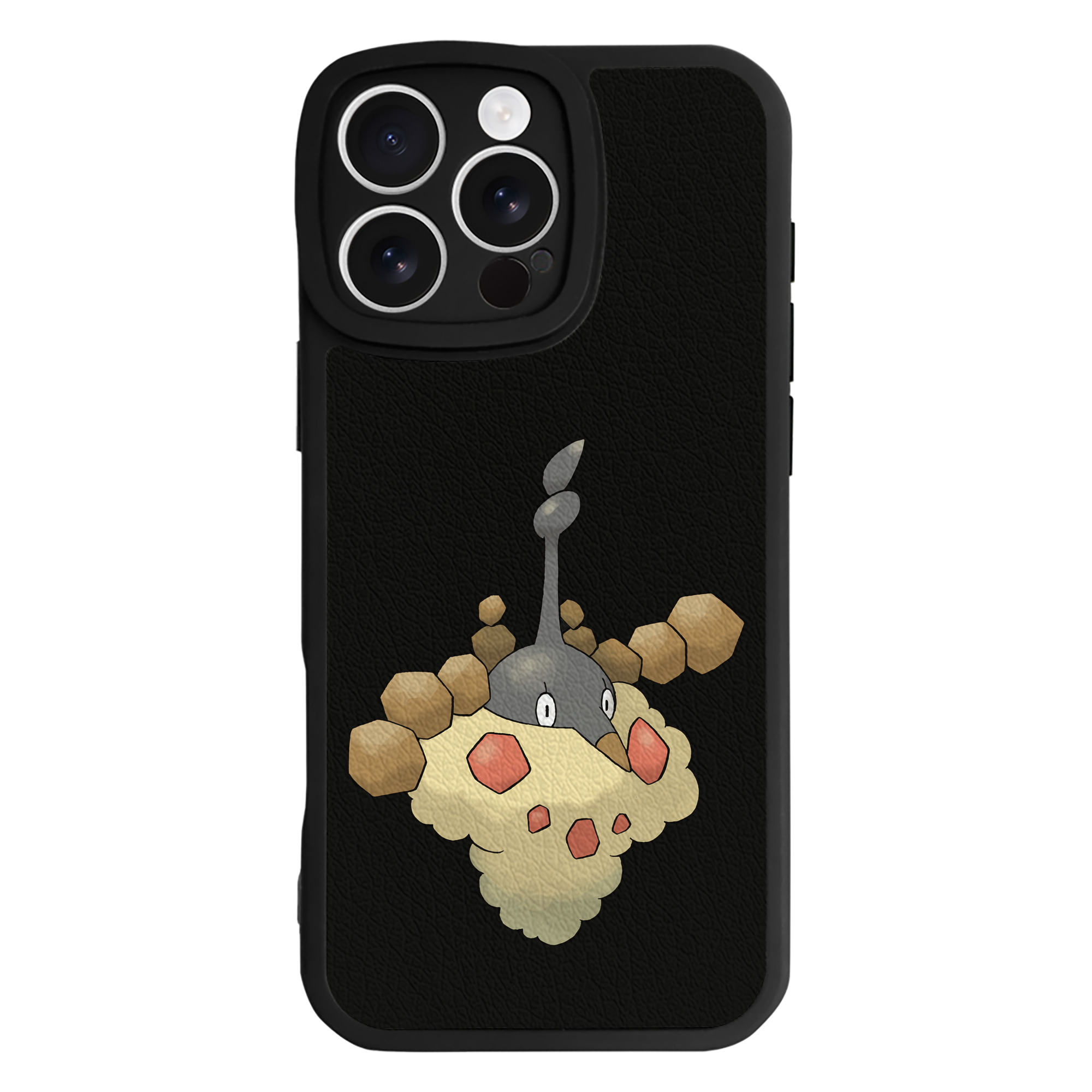 （画像用） ポケットモンスター Pokémon 【iPhone 16シリーズ対応】シリコンスマホケース（レザー調） 材質：シリコン
